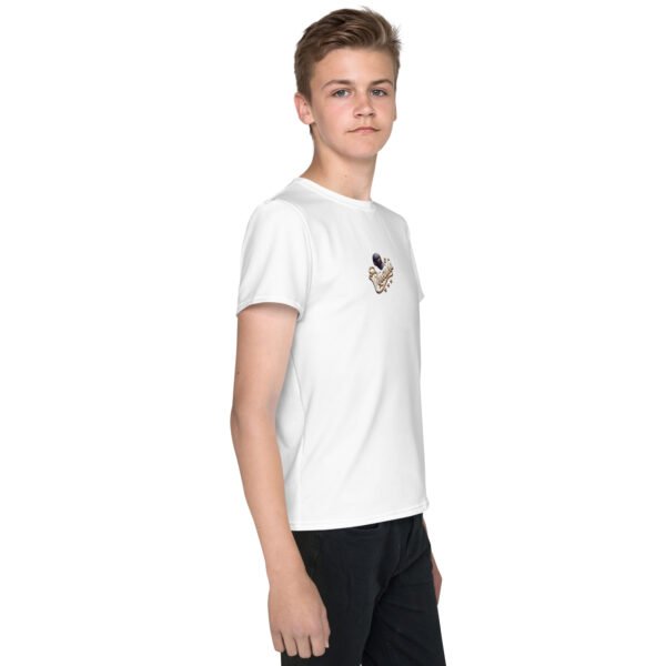 Camiseta cuello redondo adolescente gorra vzla centro - Imagen 3