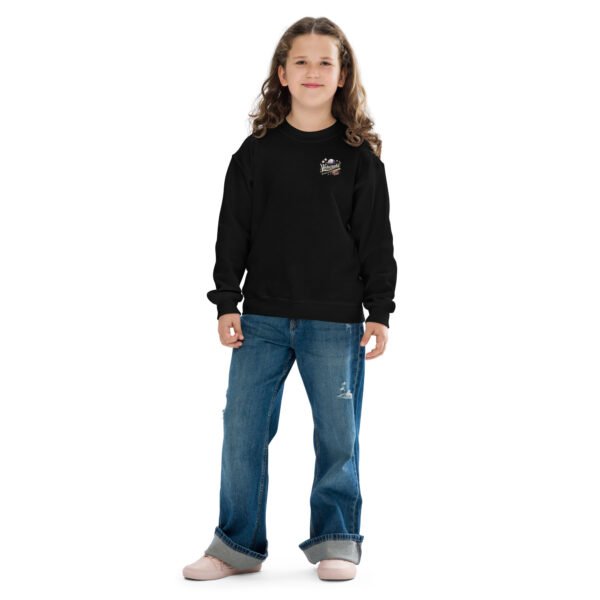 Sudadera clásica niño guante, bate, pelota baseball centro - Imagen 2