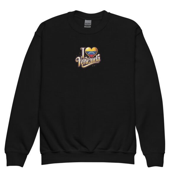 Sudadera clásica niño i love Venezuela centro