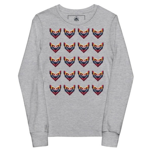 Camiseta manga larga adolescente corazón mano completo - Imagen 5