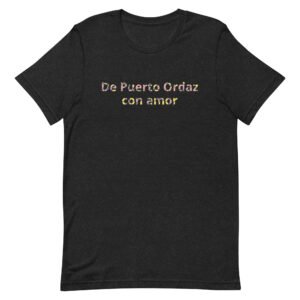 Camiseta de manga corta unisex - Puerto Ordaz