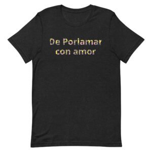 Camiseta de manga corta unisex - Porlamar
